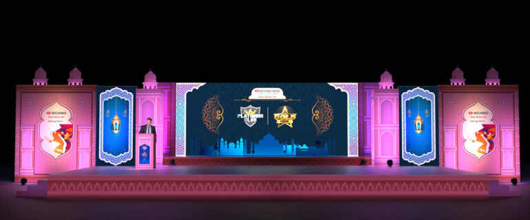 Desain Backdrop Panggung