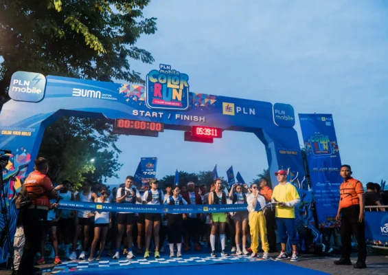 PLN MOBILE COLOR RUN SURABAYA 2024