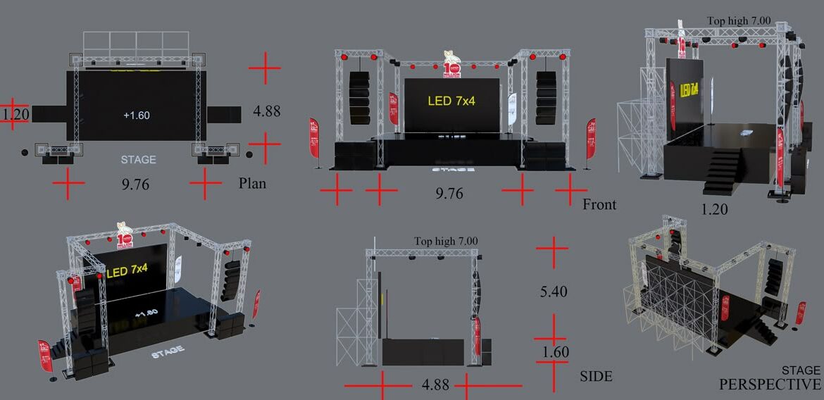 Panggung Rigging 4x6