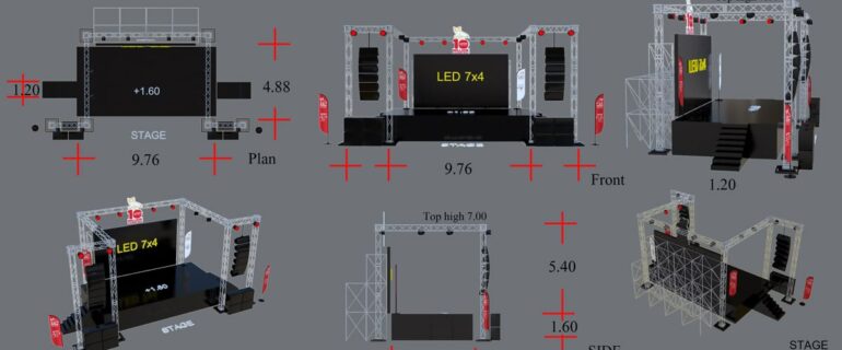 Panggung Rigging 4x6