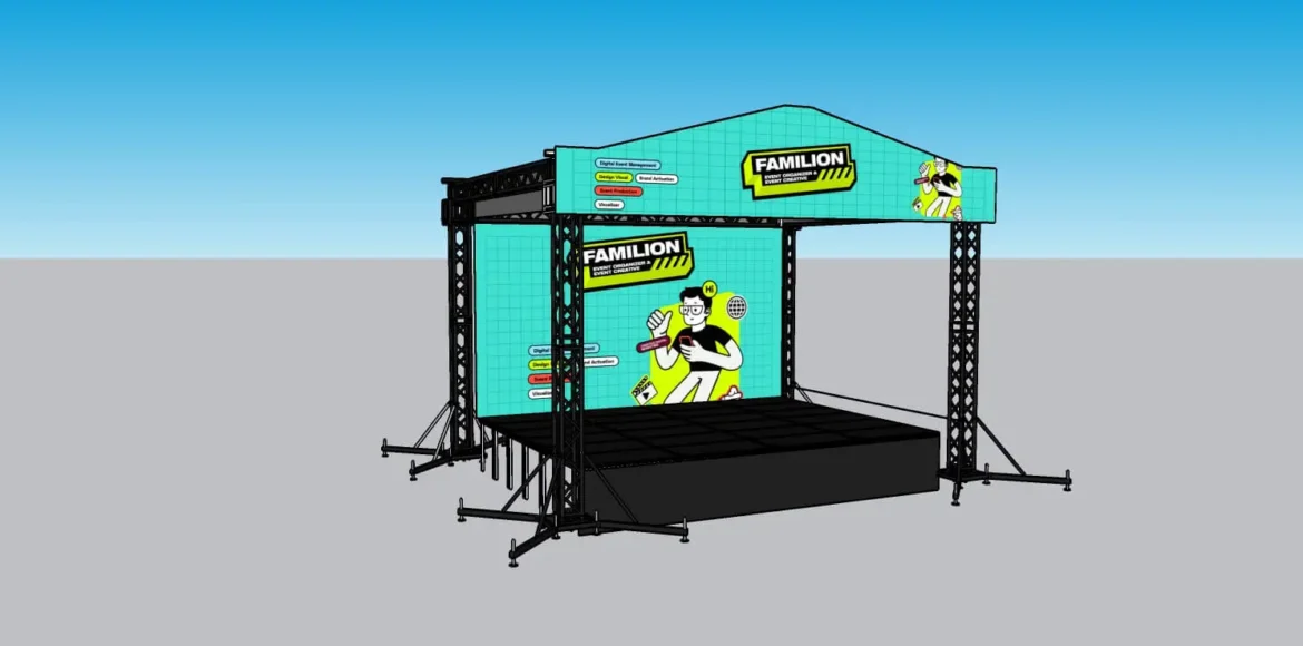 Panggung Rigging 6x8