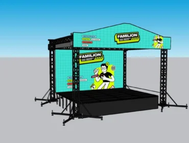 Panggung Rigging 6x8