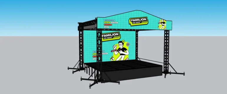 Panggung Rigging 6x8